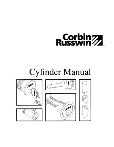 Corbin Russwin Cylinder Manual