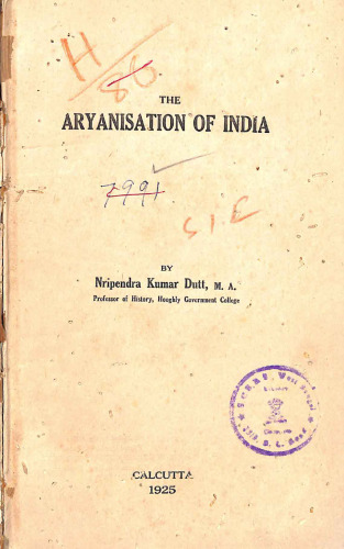 The Aryanisation of India