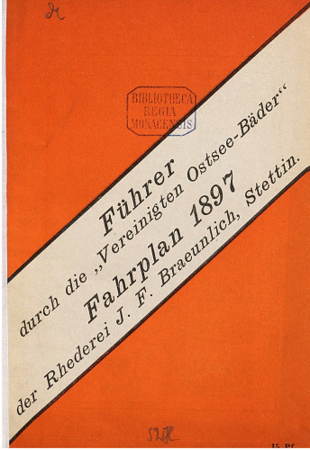Führer durch die Badeorte des "Verbandes der Pommerschen Ostseebäder" Misdroy, Swinemünde, Ahlbeck, Heringsdorf, Göhren, Binz, Saßnitz, Zinnowitz, Kolberg, Berg-Dievenow, Ost-Dievenow, Sellin, Thiessow, Lohme, Rewahl, Lubmin, Karlshagen und Koserow