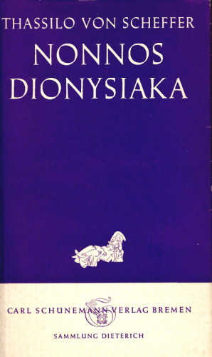 Die Dionysiaka des Nonnos