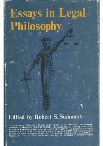 Essays in legal philosophy