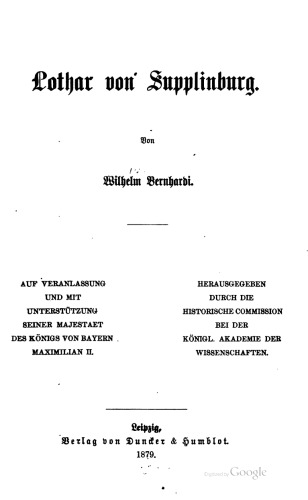 Lothar von Supplinburg