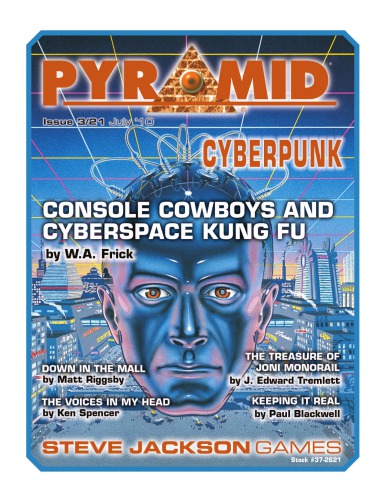 Pyramid. Cyberpunk
