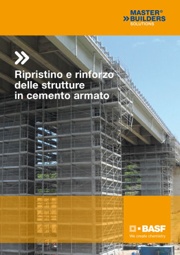 Ripristino e rinforzo delle strutture in cemento armato