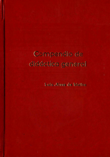 Compendio de didáctica general