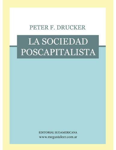 La sociedad poscapitalista