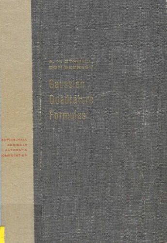 Gaussian quadrature formulas (without numerical tables)