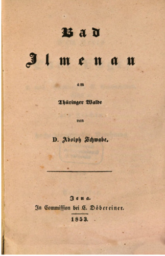 Bad Ilmenau am Thüringer Walde