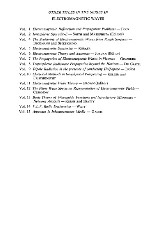 Electromagnetic waves in stratified media. Including supplemented material