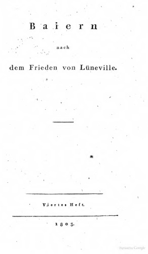 Baiern nach dem Frieden von Lüneville [Luneville]