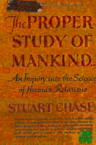 The proper study of mankind
