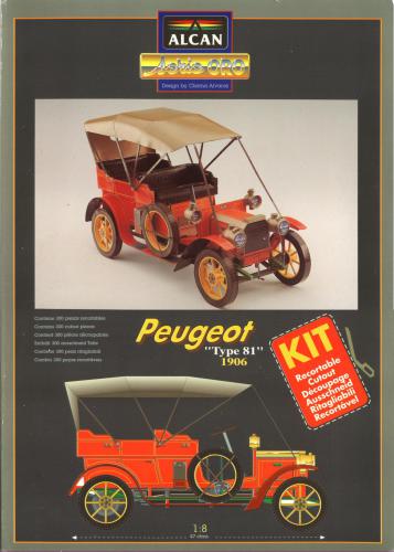 Автомобиль Peugeot Type 81 (1906)