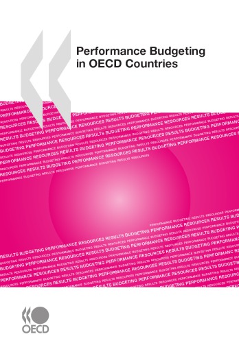 Performance Budgeting in OECD Countries