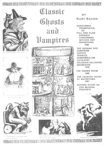 Classic Ghosts and Vampires