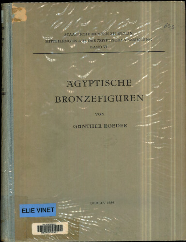 Ägyptische Bronzefiguren