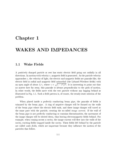 Physics of Collective Beam Instabilities (particle accelerators)