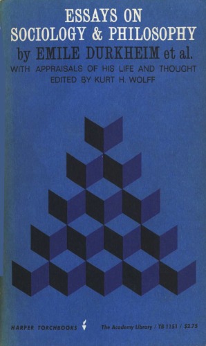 Essays on Sociology and Philosophy