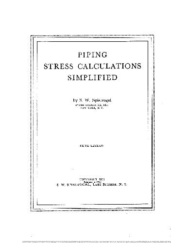 Piping stress calculations simplified