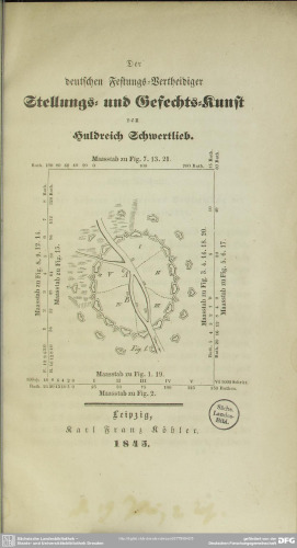 Der deutschen Festungs-Vertheidiger Stellungs- und Gefechts-Kunst