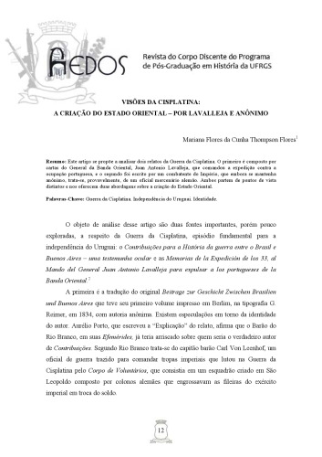 visões da cisplatina