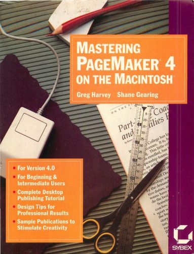 Mastering PageMaker 4 on the Macintosh