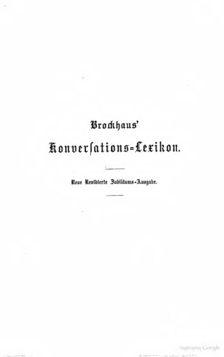 Brockhaus' Konversations-Lexikon
