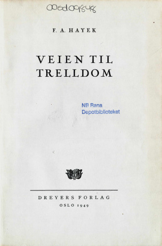 Veien til trelldom