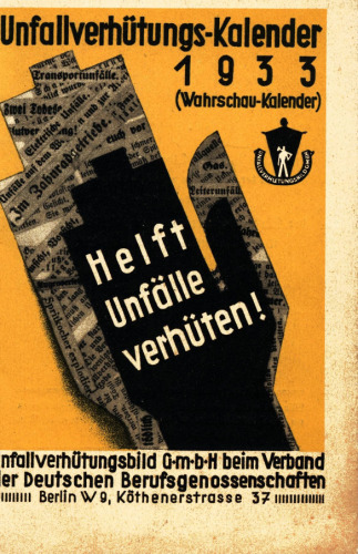 Unfallverhütungskalender 1933