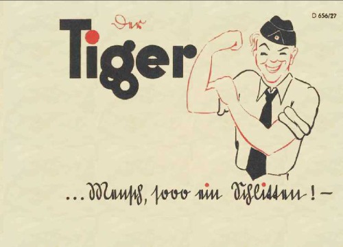 Der Generalinspekteur der Panzertruppen - Die Tiger-Fibel (1943, 92 S., Scan).
