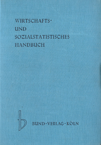Wirtschafts- und sozialstatistisches Handbuch