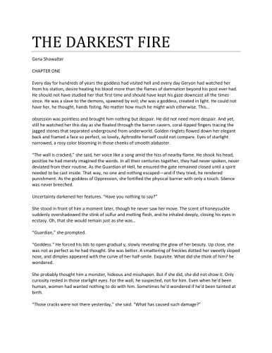 The Darkest Fire
