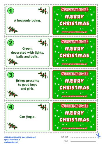 Board Game Merry christmas