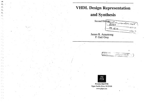 VHDL Design Representation and Synthesis