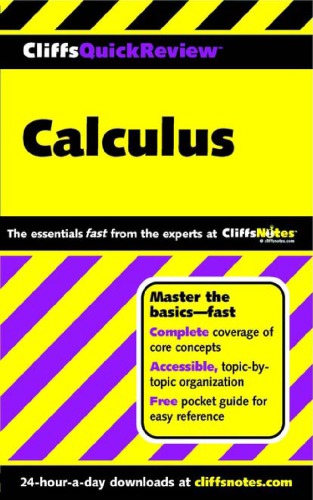 CliffsQuickReview Calculus (Cliffs Quick Review)