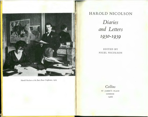 Diaries & Letters 1930-39