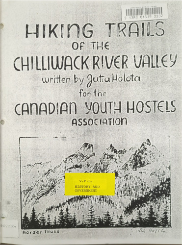 Hiking Trails of the Chilliwack River Valley