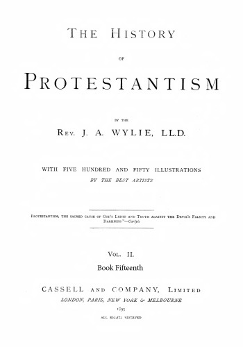 The Jesuits from The History of Protestantism book fifteenth