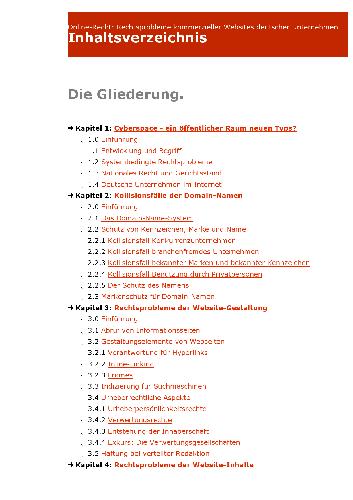 Online-Recht: Rechtsprobleme kommerzieller Websites deutscher Unternehmen