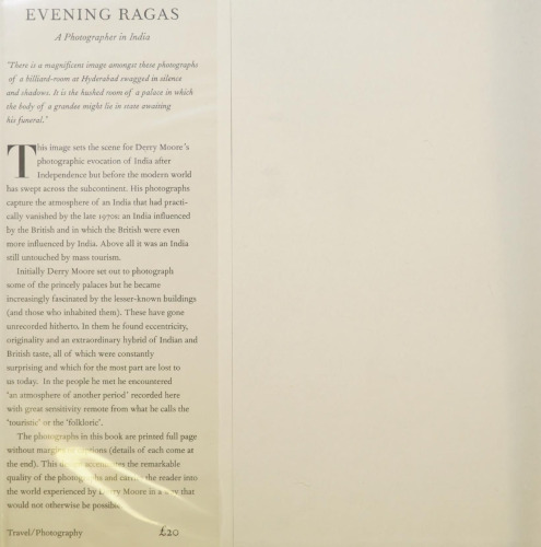 Evening Ragas -A Photographer in India