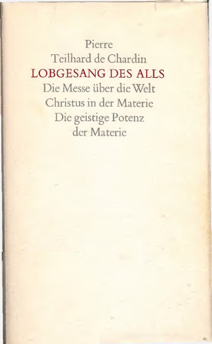 Lobgesang des Alls