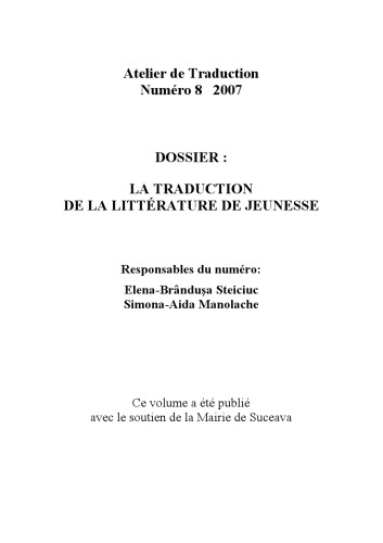 Atelier de traduction