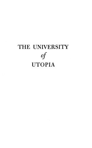 The University of Utopia