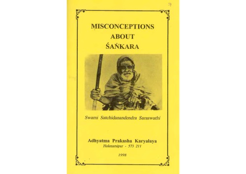 Misconceptions About Śaṅkara