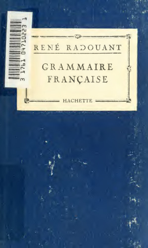 Grammaire française