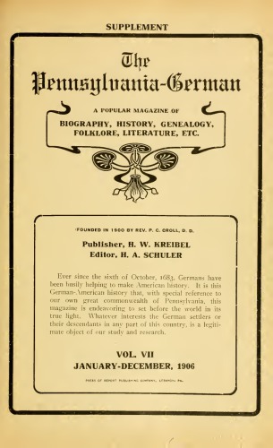 The Pennsylvania-German