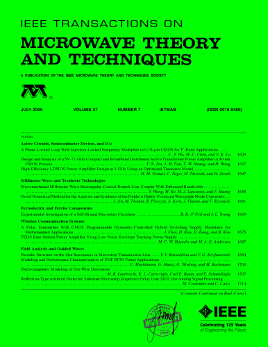 IEEE MTT-V057-I07 (2009-07)
