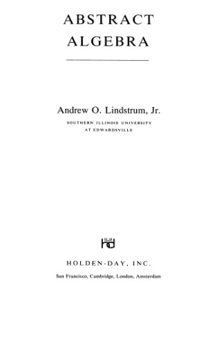Abstract algebra