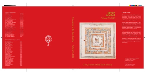 Journal of the Siam Society; 93