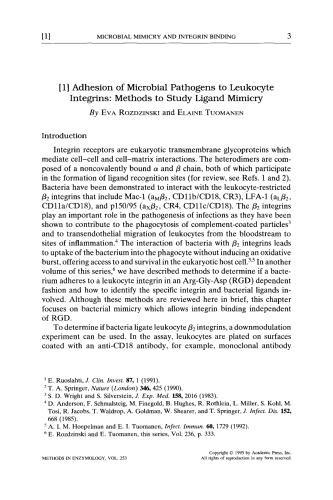 Adhesion of Microbial Pathogens [no cover, index]