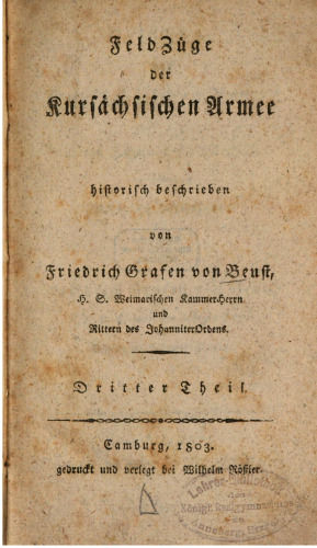 Feldzüge der Kursächsischen Armee